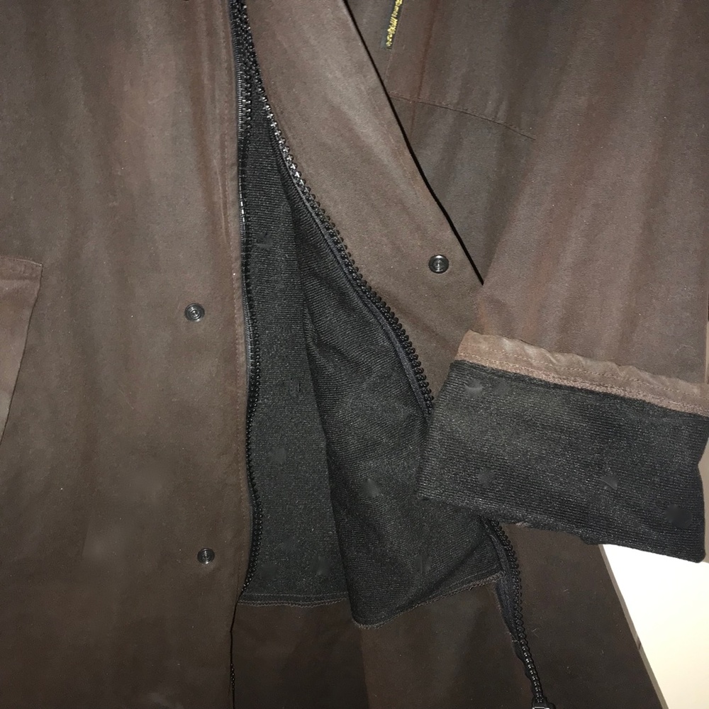 New Zealand James McKenzie Hunting & Fishing Oil Skin Coat - Picture 5 of 12
